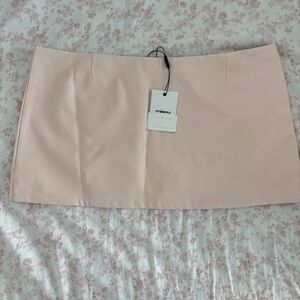 MIAOU pink mini skirt